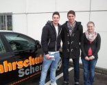 Korbinian, Lukas und Sabrina, 28.01.2012